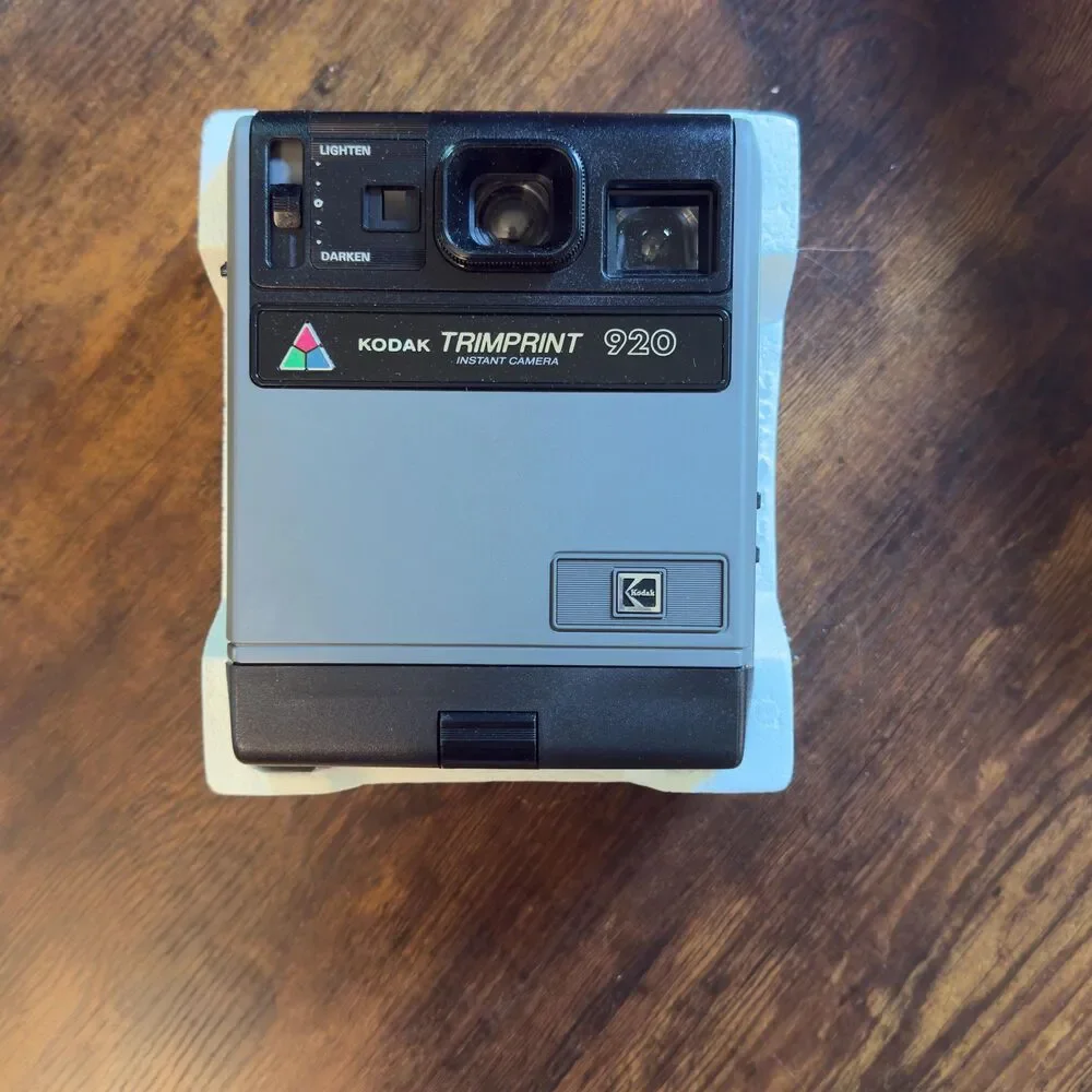 Kodak Camera Kodak Trimprint 920 Remembering Kodak Instant Photography Down The Road